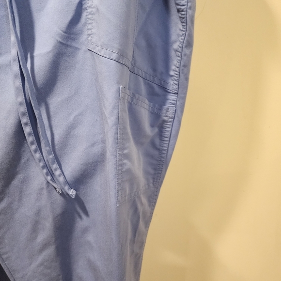 SCRUBSTAR women's ciel blue plus size scrub pants size 2XL - Picture 5 of 11